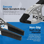 Lot of 24-6" inch Spring Clamp Large Super Heavy Duty Spring Metal Black - 3 inch Jaw Opening