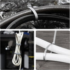 18 inch Red Zip Ties Heavy Duty 100 PACK, 200 LBS Ultra Exclusive Strong Plastic Wire Ties, Large Cable Ties Extra Long Tie Wraps, Indoor and Outdoor UV Resistant