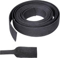 Heat Shrink Braided Sleeving Fabric Tubing 2 in 1 Wiring Harness Tubing Abrasion Resistant Cable Sleeve for Protection Wire/Sheath/Irregular Shape Hose (1/2"-13ft)