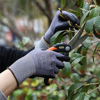 Safety Work Gloves MicroFoam Nitrile Coated-12 Pairs,Seamless Knit Nylon Gloves,Home Improvement,Micro-Foam Gloves