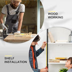 Fathers Day Birthday Gifts for Papa Dad from Daughter Son Wife Wooden Spirit Level Valentines Christmas Thank You Gifts Ideas for Daddy New Dad Grandpa Papa