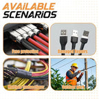 1'' Heat Shrink Tubing, 50 Ft 3:1 Grade Waterproof Shrink Wrap Tubing, Marine Grade Adhesive Lined Heat Shrink Tube,Dual Wall Heat Shrink tubing for Wire Insulation Red