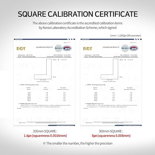 Precision Square Ruler for Measuring and Marking - Aluminum Steel Framing Tool for Professional Carpentry Use (4 Inch)