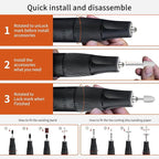 8.0V Cordless Rotary Tool, 5 Speeds, 65 Pcs Rotary Tool and Accessories Multi-Purpose For Carving, Engraving, Sanding, Polishing and Cutting,DIY Crafts