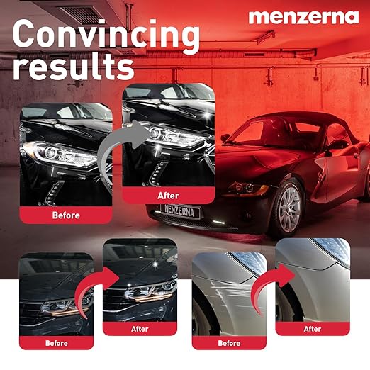 menzerna Polishing Set – HCC1000, MCC2500 & 3800 | 3-Step System for Scratch Removal, Swirl Elimination & Mirror-Like Finish