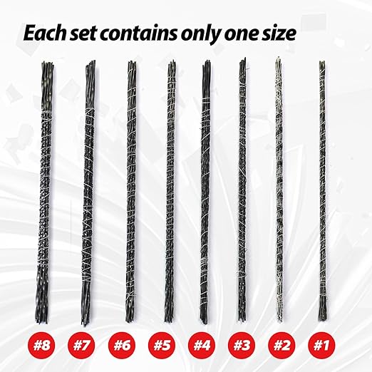 Spiral Scroll Saw Blades 5 Inch Plain End, #6 Fine Wood Cutting, Scrollsaw Blades for Sawing Cutting Wood