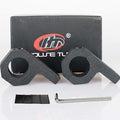 1.0 inch Holder Clamp Aluminum (25mm Diameter) Tube Clamps Mount Bracket Horizontal Bar Clamp kit for Work Light Bar(2pcs-1.0" Clamp)