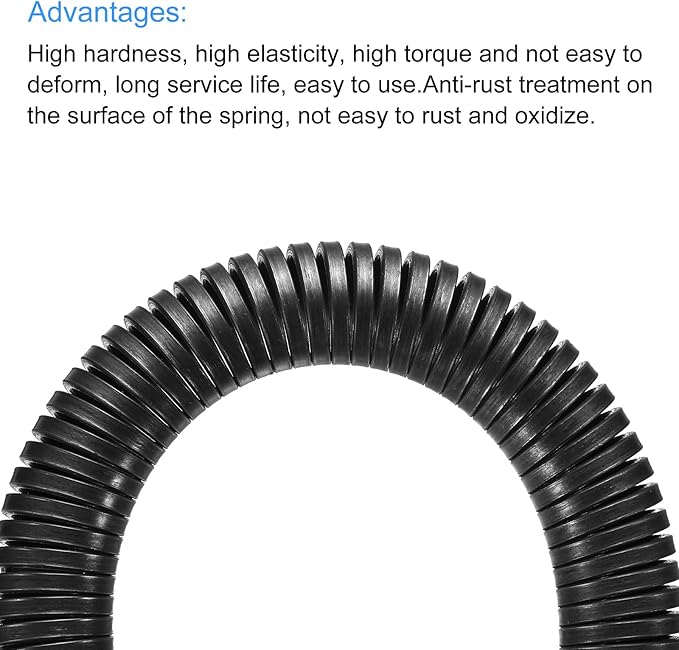 PATIKIL 16.3mm OD B Type Spring Tube Bender 1000mm Long for 20mm 1/2" PVC Pipe in Home Renovations and Electrician Wiring Pack of 2