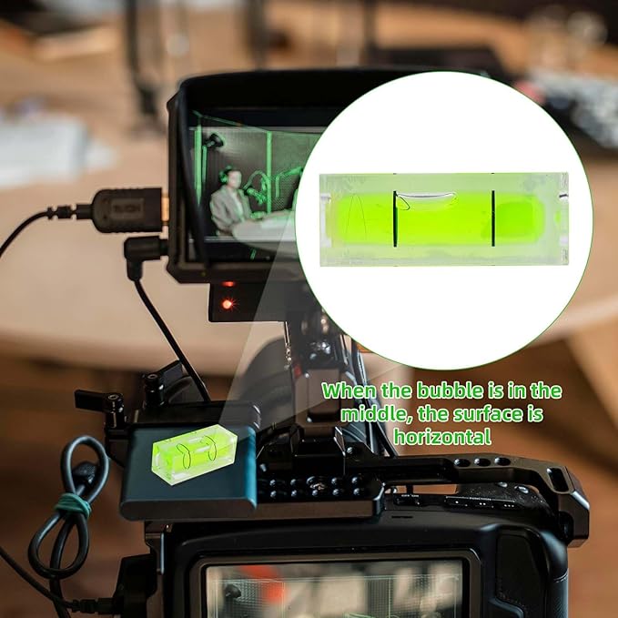 9pcs Small Bubble Spirit Level, Square & Round Circular Bubble Level Mini Magnetic Spirit Leveler Measure Tool for Leveling Phonograph Turntable Camera Tripod Drill