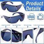 Kanayu Safety Glasses Bulk Protective Goggles Anti Fog Scratch Resistant Eyewear