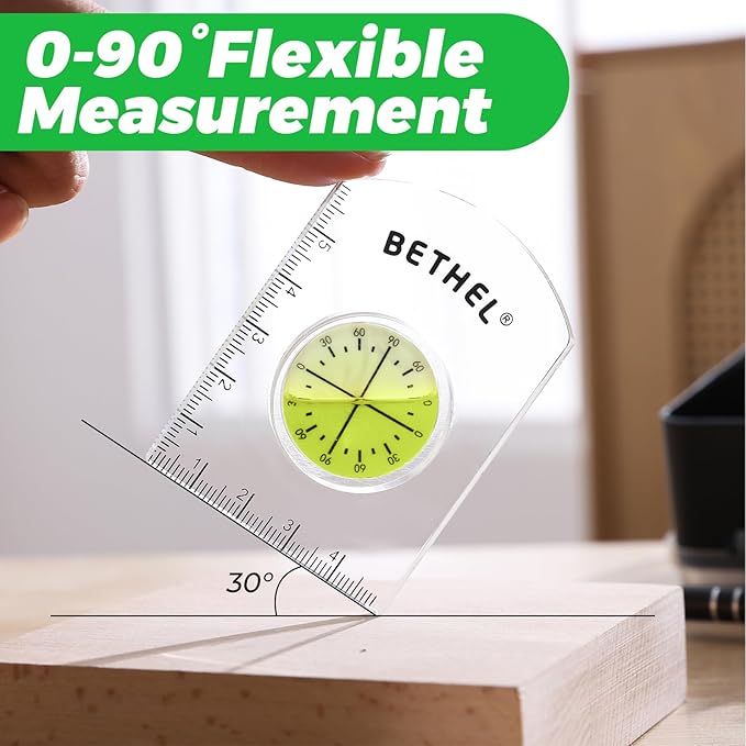 Circular Bubble Level Bullseye Degree Marked Surface Round Spirit Levels Measuring Tool