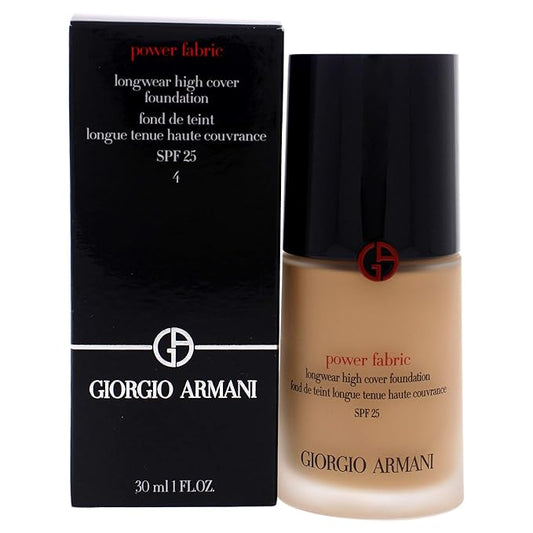 Giorgio Armani Power Fabric Longwear High Cover Foundation SPF 25-4 Women Foundation 1 oz-VeraVaultWomen