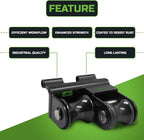 1-1/2"–2" Roller Support Set: Compatible with Greenlee 555 & Current Benders (Part #17984 & 21002), Heavy-Duty Steel Construction