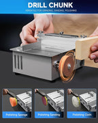 Mini Table Saw for Crafts, Multifunctional Portable Table Saws Adjustable Cutting Angle,Speed,SawDepth; Small Table Saw for Cutting, Grinding, Sanding All-in-one; Tablesaw