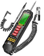 0.5V-600V Multimeter,AC/DC Automotive Test Light,Rechargeable Buzzer Circuit Tester with Sharp Probe,Polarity Indicator Light, Continuity Voltage Fuse Tester Pen with Alligator Clip for Sedan, SUV, RV