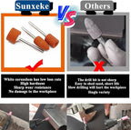 442 Pieces Sanding Drums Kit for Dremel Rotary Tool,Drum Sander Sleeves 376pcs (80 120 240 320 400 600Grit),24Pcs Drum Mandrels and 42 Sanding Bits,Sanding Bits Tool Accessories with Box