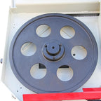 KAKA INDUSTRIAL TBK-11 Double Column Horizontal Band Saw, Hydraulic downfeed control, Semi-Automatic bandsaw 11 inch capacity with 230V 3PH motor