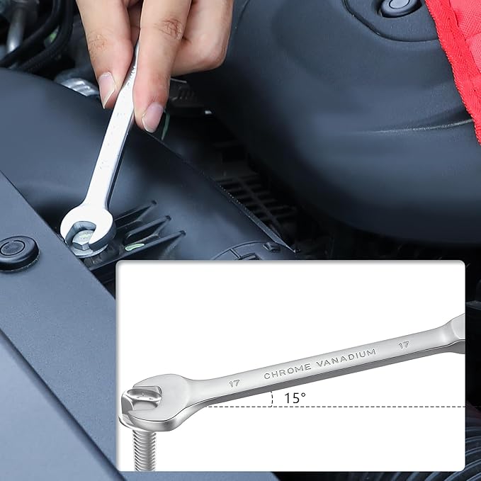 14pcs Wrench Set – Versatile Ratchet Wrenches for Efficient Automotive Repairs - Professional Grade Combination Wrench Set