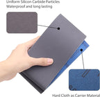 15 Pack 3 x 18 Inch Sanding Belts, 3x18 Silicon Carbide Sanding Belt, 5 Pcs Each of 600, 800, 1000 Grits Knife Sharpening Sander Belt