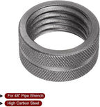 HARFINGTON 48" Pipe Wrench Nut Alloy Steel Replacement Parts for 48-inch Adjustable Pipe Wrench