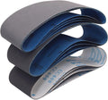 15 Pack 3 x 18 Inch Sanding Belts, 3x18 Silicon Carbide Sanding Belt, 5 Pcs Each of 600, 800, 1000 Grits Knife Sharpening Sander Belt