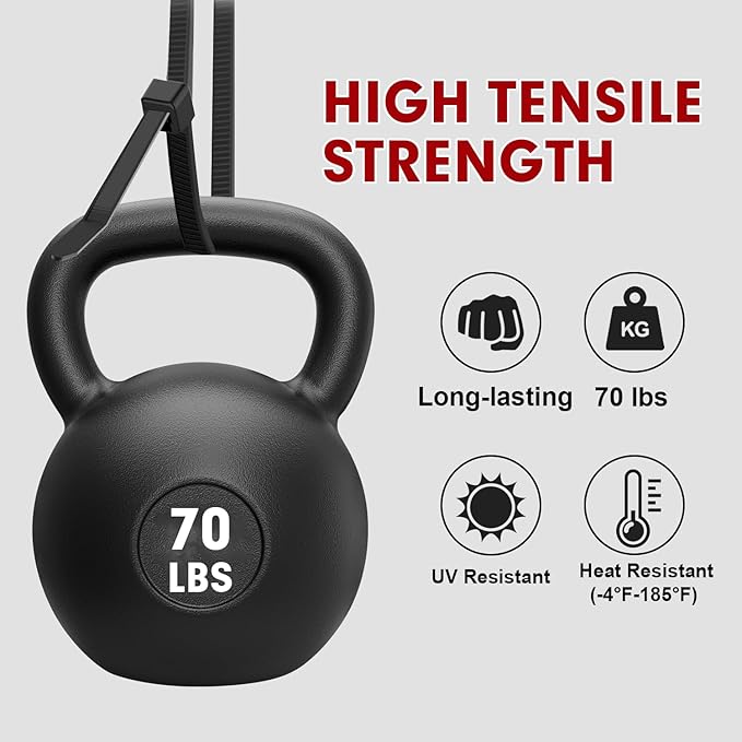 Zip Ties, RAZCC 1200pcs Black Cable Zip Ties 12 Inch, Heavy Duty Plastic Wire Ties with 70lb Tensile Strength, Self-Locking Black Nylon Tie Wraps for Indoor and Outdoor