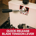 JET 10-Inch Woodworking Bandsaw with Stand, 1/2 HP, 115V 1Ph (Model JWB-10)