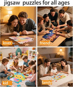 Photo Puzzles for Gift, Pets, Festivals, Weddings, Family Gatherings, Adult Customized Puzzles Jigsaw (Vertical or Horizontal) (None) (500.PC (Vertical/Horizontal))