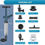 AHN Toilet Plunger Heavy Duty Air Drain Blaster,Drain Clog Remover Tool,High Pressure Drain Blaster with Visual Barometer,Toilet Clog Remover Plungers for Kitchen Clogged Pipe Sink Bathroom(Blue)