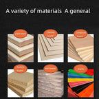 1-1/2” Dovetail Router Bit 1/2 Shank Half-Blind & Through Dovetail Bits Wood Joints Cutter Tool for Making Boxes Drawers Chests for Engraving Router planing Head Wood Cutter