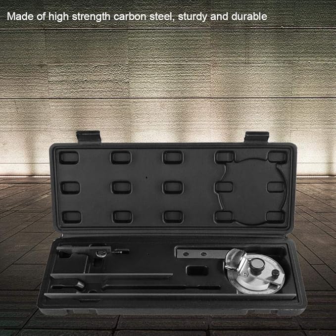 Universal Bevel Protractor, 360° Steel Angle Finder Measuring Ruler W/Magnifying Glass Angle Measuring Protractor