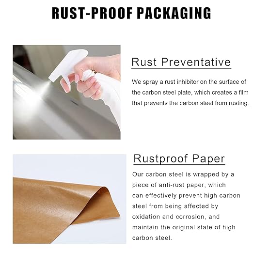 5 Pack 15N20 Steel for Knife Making - 12"x1.5"x1/8" 15N20 Steel Flat Stock Knife Blanks for Knife Making DIY