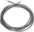 uxcell 16.4Ft Drain Auger Cable, Pipe Cleaning Spring Clog Remover, Flexible Plumbing Snake Pipe Drain Cleaner for Kitchen, Shower Sink