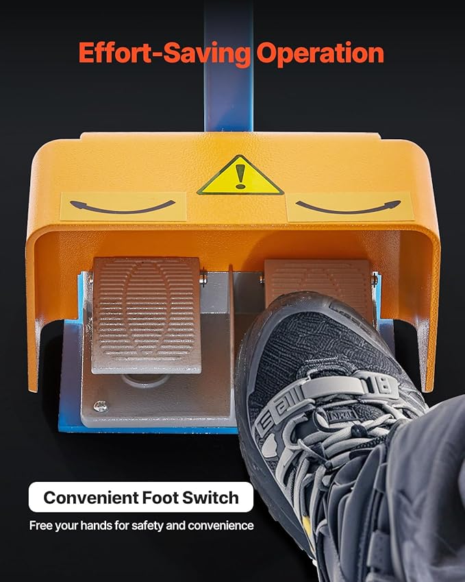 VEVOR Electric Tube Bending Machine, 1.5 KW Electric Tube Bender for 5/8 to 1-1/2 inch Pipes, Pipe Bender Machine with 5 Set Dies, Manual & Auto Modes and 180° Max Bending Angle (220V 60Hz 3-Phase)