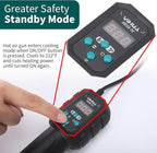 YIHUA 8858 IV Multi-Purpose Heat Gun for Crafting, Electronics Soldering, DIY, Shrink Tubing and Wrap, Torch Marker and Paste, Epoxy Resin with Temperature and Air Volume Control Function, 3 Nozzles