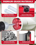 ERAYCO 1/2'' PVC Pipe Reamer, Plastic Pipe Fitting Reamer Tool, Fit into Standard 1/2" Drills, PVC Fitting Saver for SCH40 PVC CPVC ABS Pipe