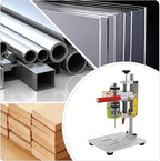 Electric Mini Drill Press, 3000RPM Drill Press Work Station Precision Benchtop Drills Presses with B10 Chuck & Drills Vise for Metal Wooden Jewelry DIY and Crafts Projects