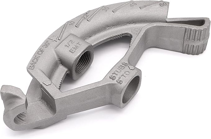 1/2-inch EMT Conduit Pipe,Conduit Hand Bender Tool for 1/2 in. EMT Pipes,Bender Head Aluminum