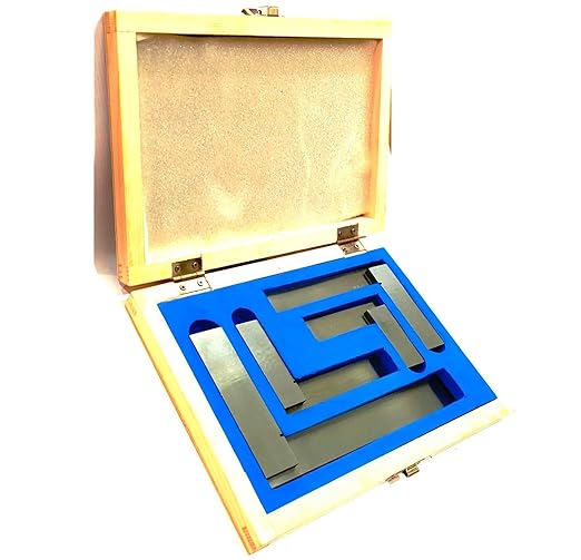 Machinist 2" (50 mm), 3" (75 mm), 4" (100 mm) & 6" (150 mm) Steel Try Square