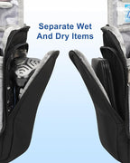 Relavel Hanging Toiletry Bag for Men and Women, Travel Toiletries Bag Water-resistant Large Makeup Cosmetic Organizer Storage, Shaving Dopp Kit Shower Bathroom Hygiene Bags, Carry-on Travel Essentials