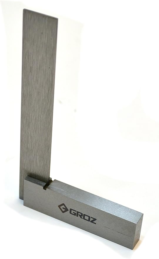 Groz 01102 4" Precision Machinist Square, 48 Microns Squareness
