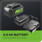 Greenworks 24V Cordless Heat Gun Kit, 4.0Ah Battery & Charger Included - Hot Air Tool, Max to 1000℉/538℃ with 3 Nozzles for Home, Garage, Outdoors