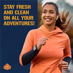 Inspire Trail Wipes | Camping Wipes Body Wipes Adults | Biodegradable Wipes For Camping, Travel, Gym With Aloe And Vitamin E | No Rinse Bathing Shower Wipes Women Or Men