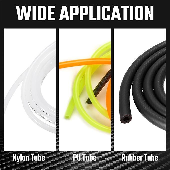 DURATECH PEX Pipe Cutter, Tubing Cutter for 1/8"-1" PEX and Rubber Hoses(NOT for PVC Pipe), with PTFE-Coated Sharp Blade, Suitable for Home and Plumbing Repairs