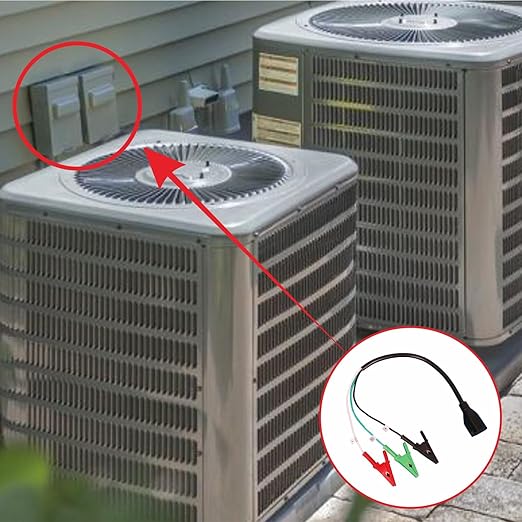 HVAC Adapter Cord,HVAC Connector Cord,Circuit Breaker Finder Adapter Cord,HVAC Adapter Cord Suitable for ET300, ET310,RT310,RT310 and RT250,Awesome Product for HVAC and GFCI Circuit Tester Needs