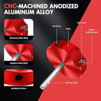 Fitting Saver PVC Pipe Reamer, 1-1/4 Inch Head, 3/8-Inch Hex Shaft, Socket Saver Plumbing Tool for Sch.40 PVC, CPVC, ABS