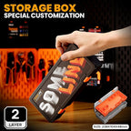 SOMELINE Ferrule Hexagonal Crimping Tool Kit, 21 Sizes Ferrules, 24-8 AWG Ferrule Crimper, Hexagonal Crimp Pliers Ferrule Terminal Kit