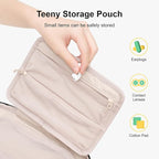 LEVEL8 Travel Toiletry Bag for Women Men, Travel Organizer Water Repellent, Makeup Organizer with Hang Hook for Travel Accessories, Large/Black