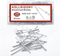 160pcs Silver 5/32" x 5/16" Aluminum Blind Rivets, 4 x 8mm Pop Rivets,Aluminum Grip and Steel Mandrel