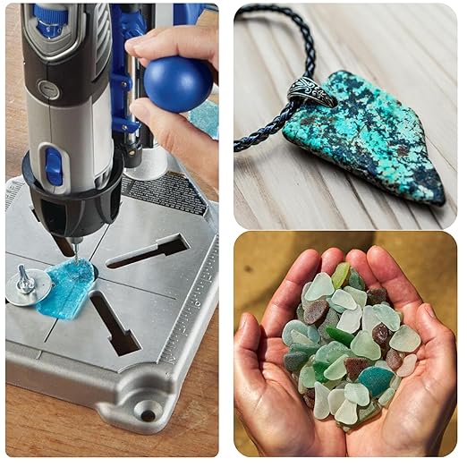 Drilax 30-Pc Diamond Drill Bit Set | 15x 2mm & 15x 3mm | 1/8" Shank Dremel Compatible for Glass, Sea Glass, Gemstones & Lapidary